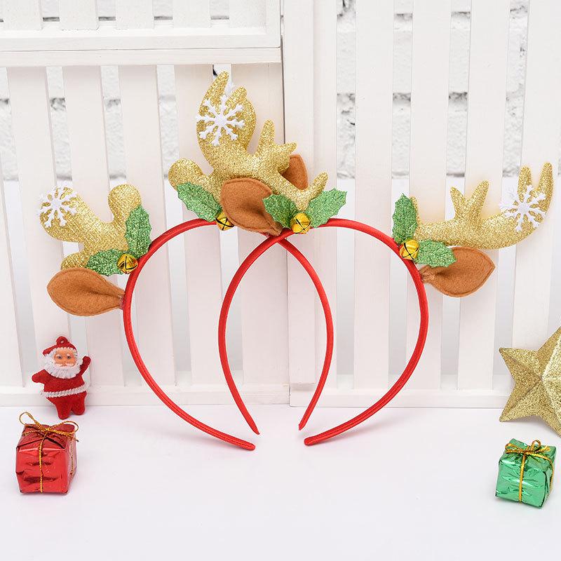 Luminous Christmas Antler Headband for Children & Adults