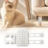 Cat Scratch Corner Brush Silicone Shedding Massage Comb Pet Grooming Brushes Pet Itch Tool Face Scratchers For Table Legs