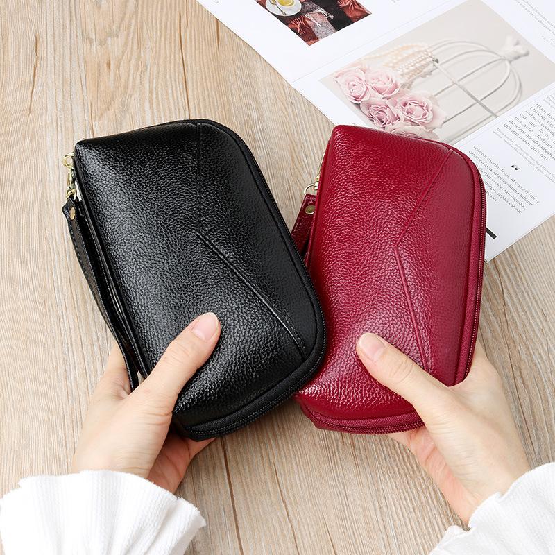 Women's Large-Capacity Shell Bag - Long Wallet, Clutch Purse, Coin Pouch & Card Holder