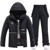 Men's and Women's Winter Ski Suit: Snowboard Jacket and Pants Set, Warm and Thickened for Outdoor Snow Sports.