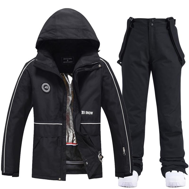 Men`s and Women`s Winter Ski Suit: