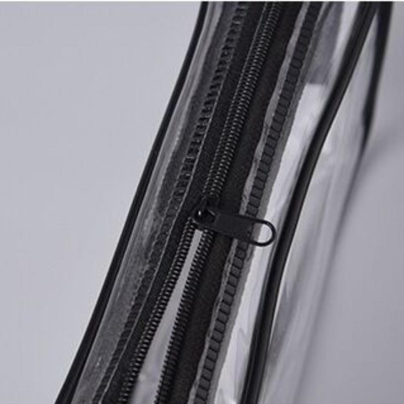 Transparent Waterproof Wash Bag Makeup Storage Bag Carrying Out Large Capacity Travel Cosmetics Transparent Storage Bag Containers