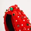 Christmas Headband Fashion Beads Rhinestone Christmas Hair Accessories For Women