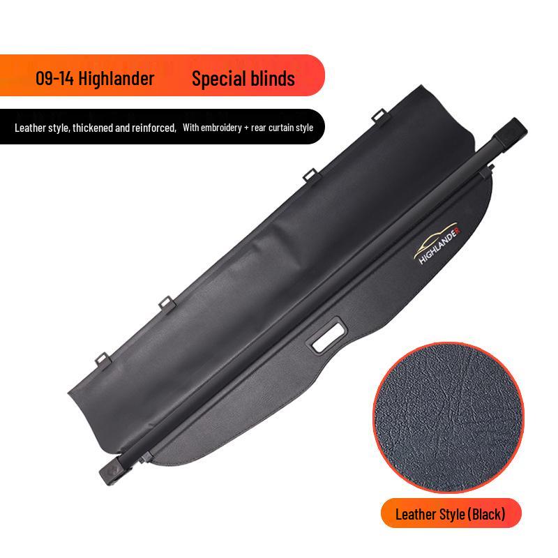 Compatible Rear Trunk Cargo Cover for Toyota RAV4 and Highlander
