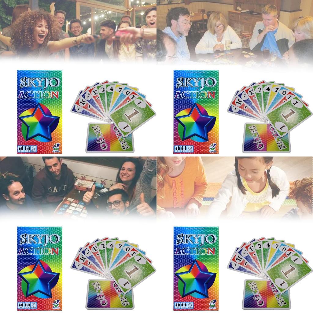 Vzrušující karetní hra Skyjo pro zábavná rodinná setkání a společenské události