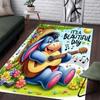 Eeyore Pattern Rug with A Sleeping Cloud Motif - Non-slip Kitchen Mat, Outdoor Rug Home and Bedroom Decor Yoga Mat Birthday Gift
