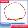 Handmade Red Rope Benmingnian Bracelet: Retro Style Jewelry for Couples