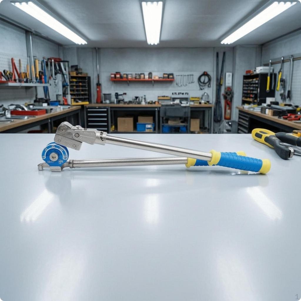 Tube Bender Handheld Tubing Ergonomic for Plumbing Repairs