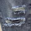 Women's High Waist Loose Harem Jeans - Slimming Ripped Straight Leg, Trendy Spring/Autumn 2025