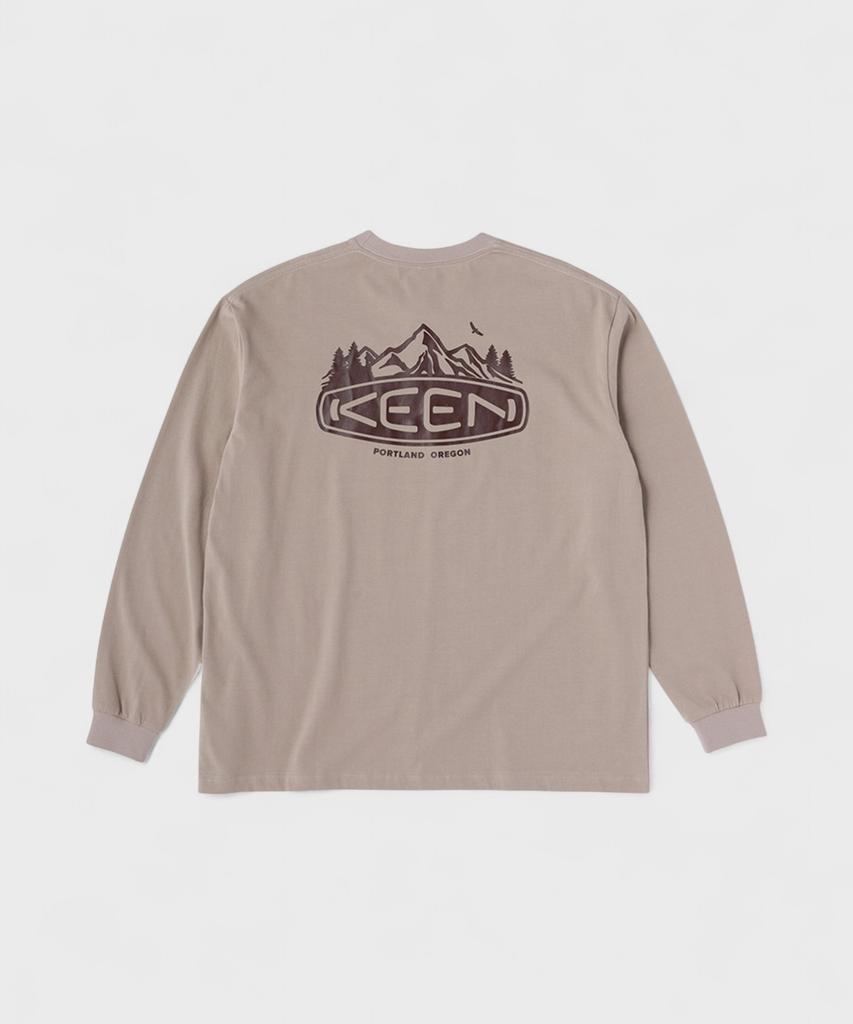 Kin Oc/Rp Pocket Big Ls T-Shirt Hoodie Brown