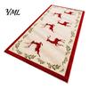 Holiday Area Rug for Living Room Christmas Bedroom Rug, Soft Imitation Cashmere Non-Slip Washable Festive Easy Care Floor Runner Entryway, Room,