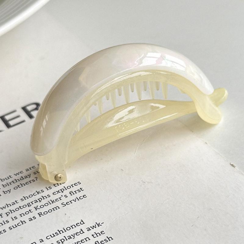 Temperament High Ponytail Clip Headband Korean Simple Retro Twist Hair Clip Women Girls Sweeet Hairpins Solid Color Barrettes