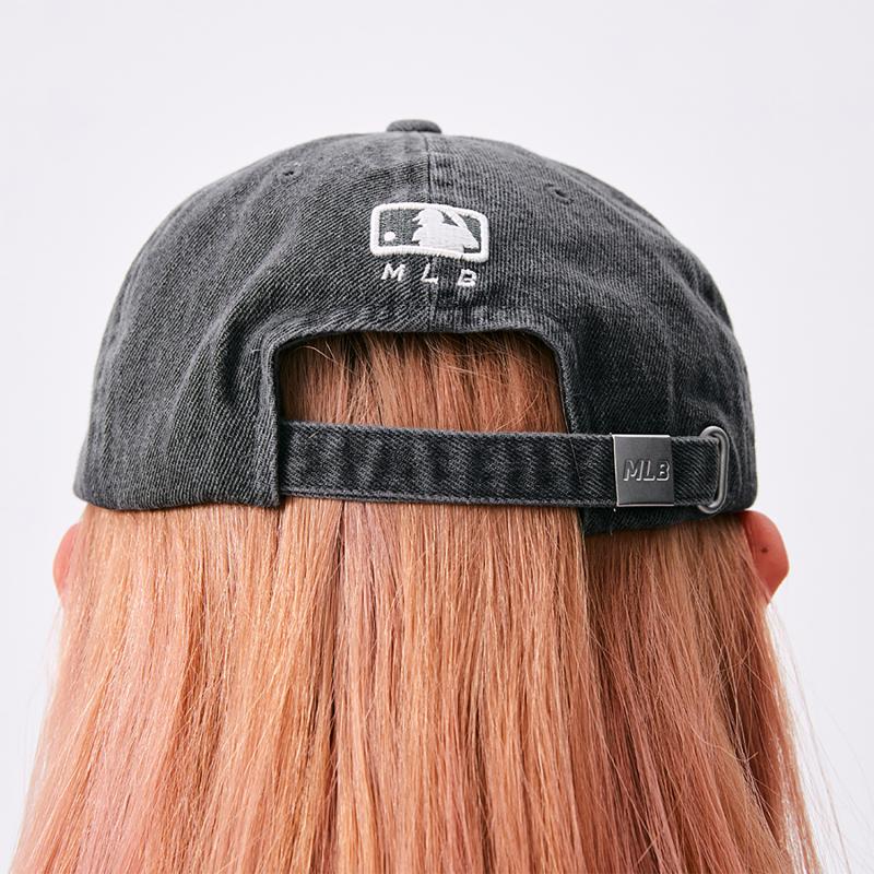 MLB New York Yankees Cotton, Polyester Baseball Cap Unisex Gray Fashion 3ACPD035N-50GRS