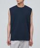 Relaxed Sleeveless Top [Navy]