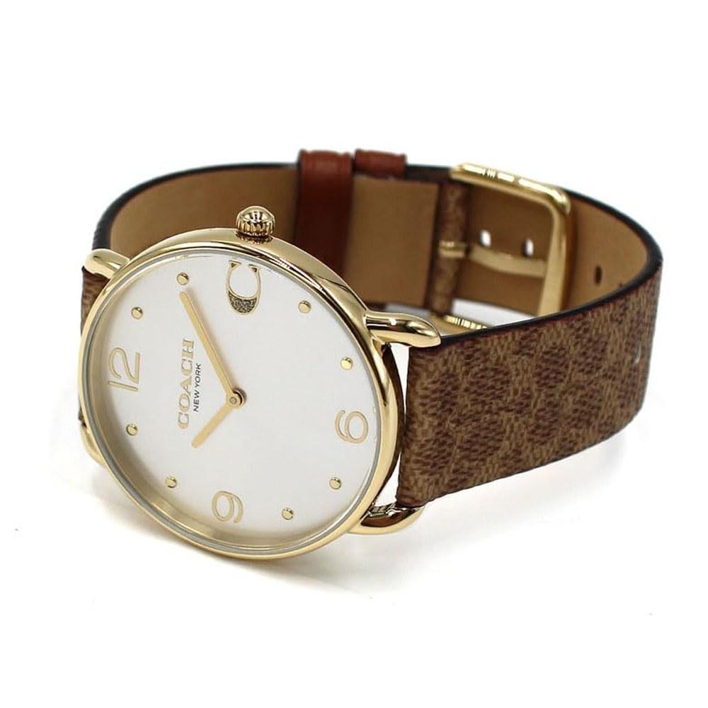 Coach Women's Watch Elliot Unisex Leather Strap 14504205