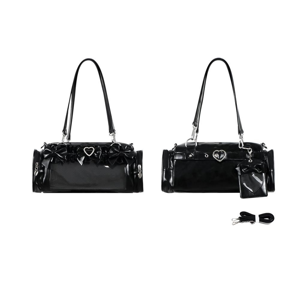 Bow Shoulder Ita Bag All-match Transparent Sac Femme Lolita Bags for Woman Underarm Bolsos Mujer Lolita Crossbady Bolso