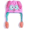 Moving Ears Hat Infant Bomber Hat Sweet Cute Knitted Cartoon Wool Hat