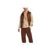 Nike Solid Color Sports Casual Stand Collar Down Vest With Zipper Men Vest Brown DV1136-259