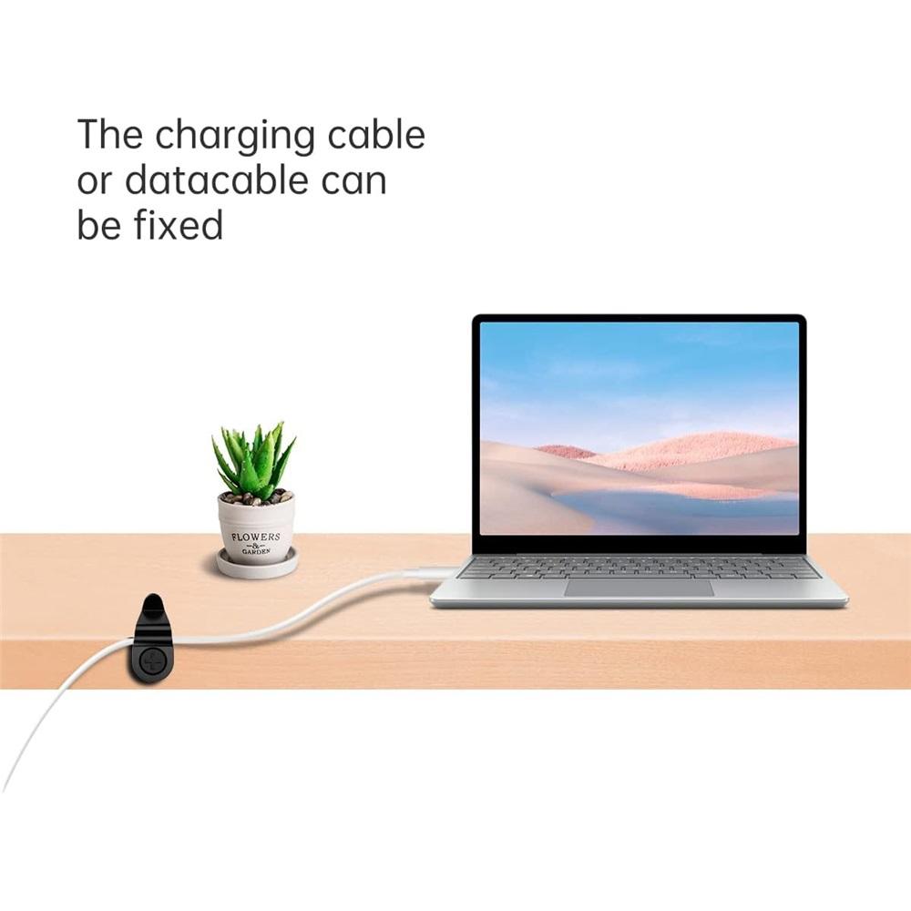 100-Pack String Light Hooks With Screws – White/Black Screw Hooks For Christmas Lights, Fairy Lights – Indoor/Outdoor, 10 Lbs Capacity