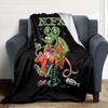 1pc NOFX Soft Flannel All Season Throw for Home, Office, Outdoor UseDurable Comfort Soft Warm Throw for Home