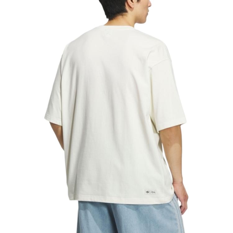 Adidas Originals X Disney Classic Sports Series Round Neck Fashion Soft Versatile Short Sleeve T-Shirt Men Tops KG6683