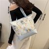 2025 Fashion Casual Shoulder & Hand-Carried Bucket Bag - Large Capacity, Fresh & Simple Design