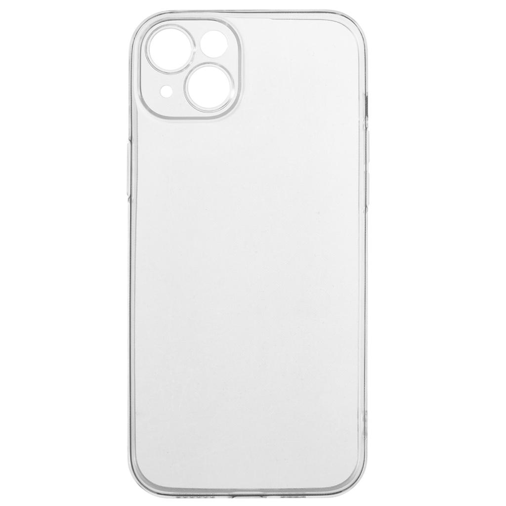 UNITHIN För iPhone 14 Plus Skal Ultratunt 0,7 mm Genomskinligt TPU Anti-Fall Telefonskydd Precisa Utskärningar