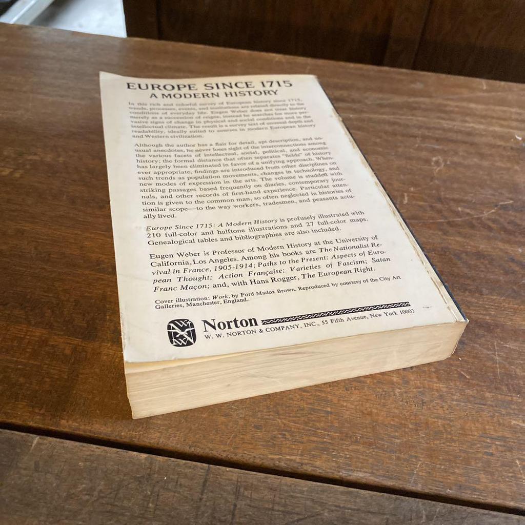 [USED] Europe since 1715 A Modern History