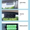 Auto Air Vent Fan Ventilation Radiator Car Cooling Fan Front Rear Window Exhaust Fan USB Charging Battery Solar Powered