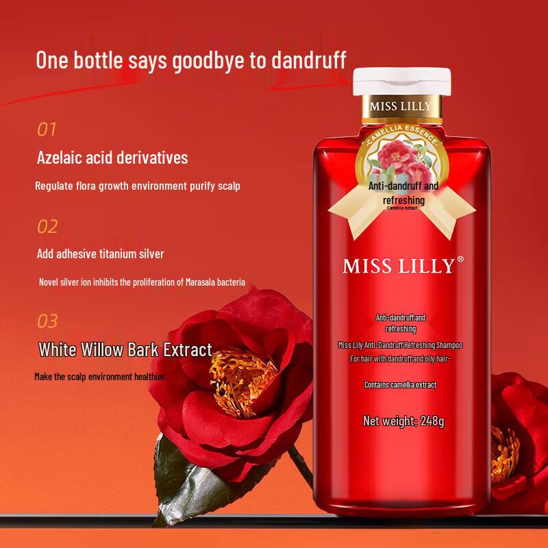 Miss Lilly Anti-Dandruff Refreshing Shampoo