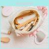 Wooden Childrens Pretend Makeup Set For Girls With Princess Cosmetic Bag Play Toy