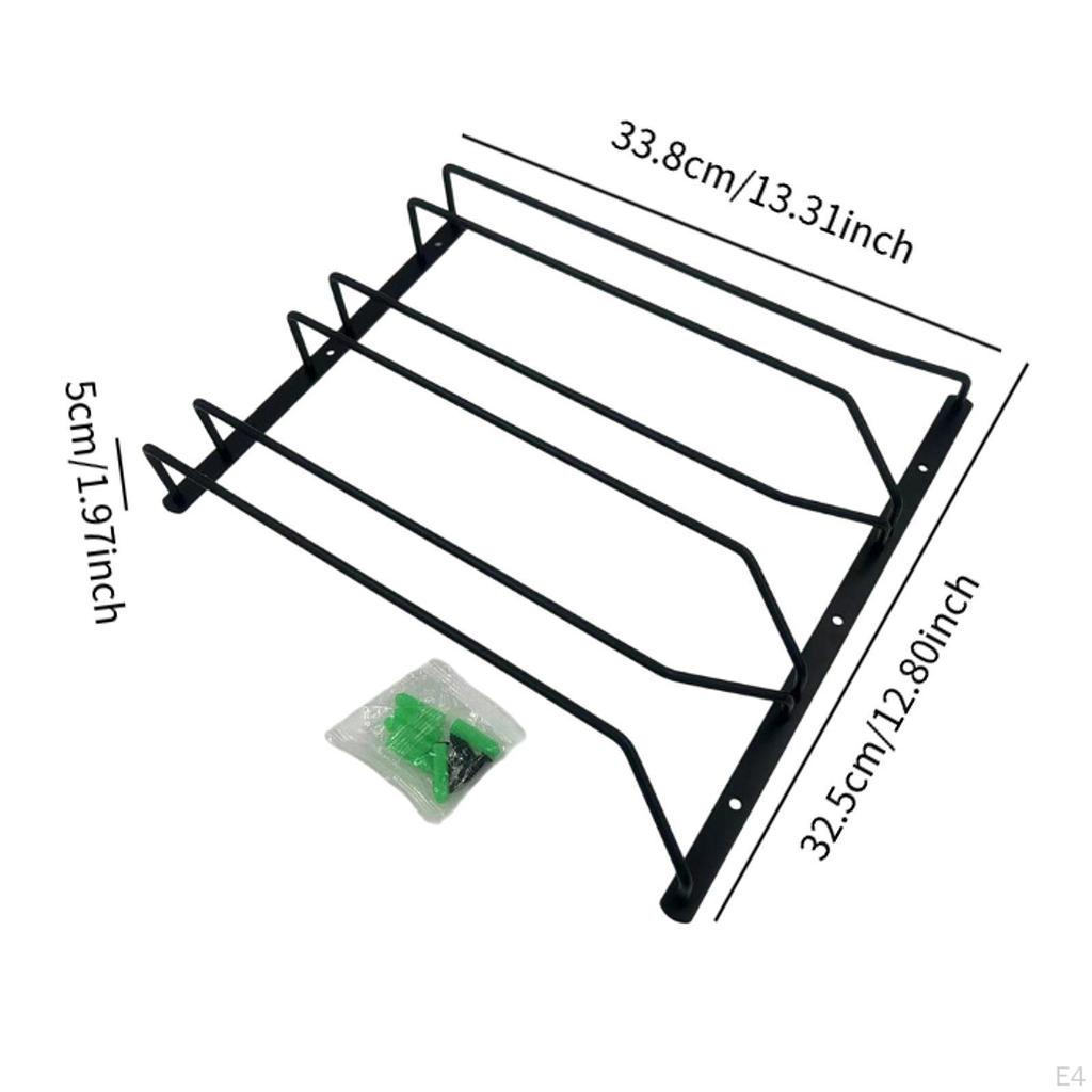 Wine Glass Rack Hanging Stemware Hanger Holder for Dining Room