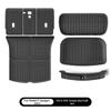 For Tesla Model Y Juniper 2025 Front Rear Trunk Mat TPE All-weather Seat Backrest Anti-Kick Mat Trunk Cargo Liner Protective Pad
