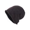 Korean Style Women's Slouchy Beanie - Autumn Winter Fashion, Versatile Roll-up, Warm for Postpartum and Cold Weather