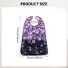Adult Bib for Eating Clothing Protector Beautiful Protection Reusable Elderly Waterproof