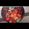 1Pcs Autumn Maple Leaves Semi Circle Welcome Doormat Non-Slip for Outdoor Patio Porch Kitchen Bathroom Entryway Floor Mat
