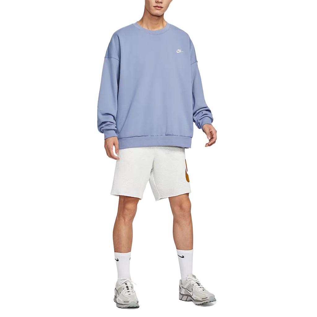 Nike Sweatshirts Men's Indigo Crew Neck Moderate HJ1820-499