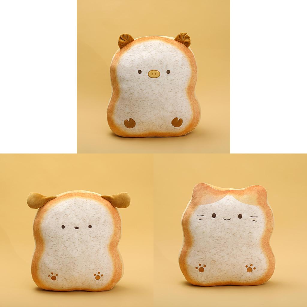 Cat Plush Pillow With Short Plush Material Cute Cartoon Design For Girls And Kids