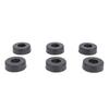 32pcs Speaker Isolation Feet Anti Vibration Rubber Feet Pads for Turntables Amplifiers Subwoofers CD DVD Players