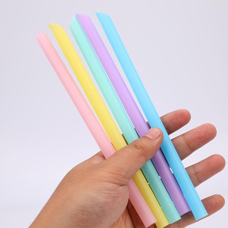 18 Cannucce In Silicone Riutilizzabili Colorate, Pieghevoli, Per Tè, Cocktail E Frullati – Con Spazzolino Incluso