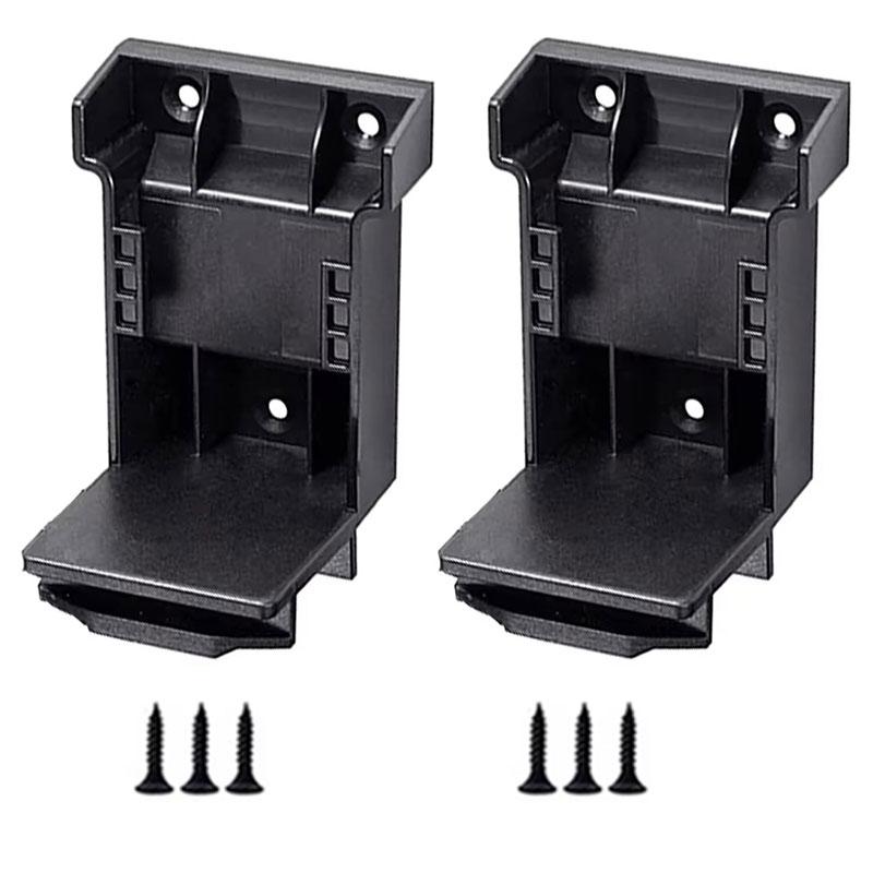 1/2PCS For Dewalt/Milwaukee 18V 20V Drill Tool and Battery Storage Bracket With Screws Wall-Mounted Storage Tool Holder
