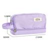 Dopamine Student Large Capacity Multi Functional Pen Case Pen Bag Macaron Colored Cute Pen Case Storage Bag