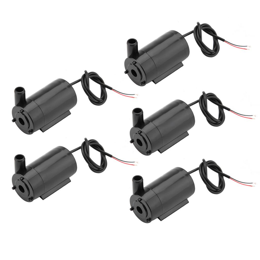 5 pcsset DC 3V 5V Mini Water Pump Submersible for Fish Tank Fountain Aquarium