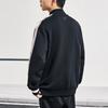 Anta Color Block Knitted Sports Jacket Men Jackets Black 152338706-2
