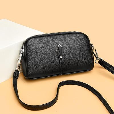 Borsa Quadrata Piccola Retrò di Grande Capacità Semplice Monospalla Elegante Borsa Quadrata Piccola a Tracolla