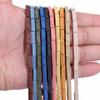 Multi-Color Volcanic Stone Beads for DIY Jewelry: Abacus, Cube, Cylinder, Heart Shapes
