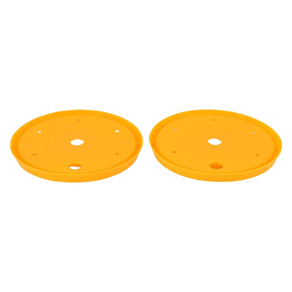 2Pcs Round Planter Insert PP Reusable Removable Plant Pot Insert with Drainage Holes for Indoor Outdoor Use