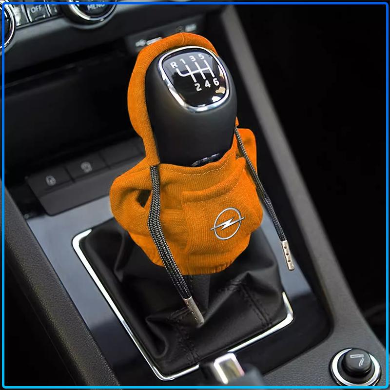 1Pcs Car Gear Knob Cover Hoodie Car Gear Stick Hoodie Car Styling For Opel Astra H G Corsa Insignia Astra Antara Meriva Zafira Interior