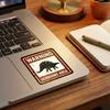 50 Pcs Dinosaur Warning Stickers Waterproof Vinyl Stickers For Water Bottle Laptop Car Funny Dino Decals Kids Party Favors Gifts