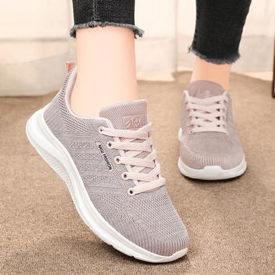 Shoes for Women 2025 Fashion Women Summer Autumn Lace Up Platform Wedges Breathable Comfortable Non-slip Sneakers Zapatos Mujer